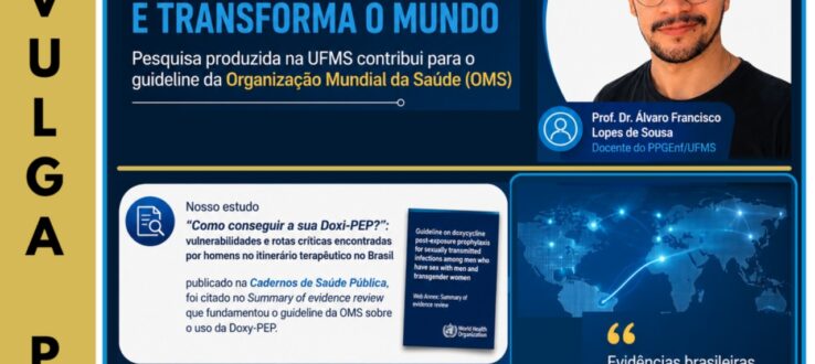 (Português) Pesquisa produzida na UFMS contribui para o guideline da Organização Mundial da Saúde (OMS)